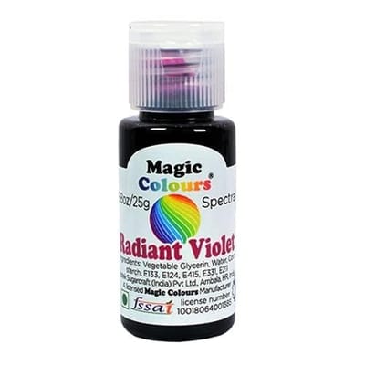 Magic Colours EDible Gel Colors For Baking And Food Coloring For Cake Decoration  (25 Gram)_img_6