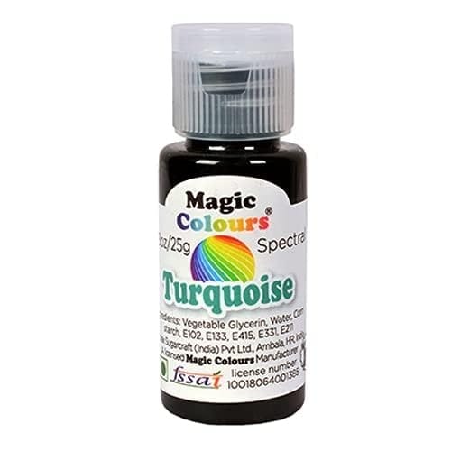 Magic Colours EDible Gel Colors For Baking And Food Coloring For Cake Decoration  (25 Gram)