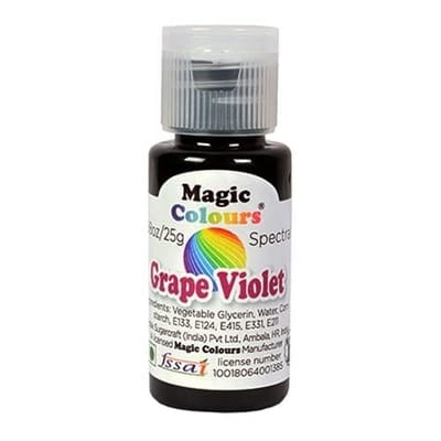Magic Colours EDible Gel Colors For Baking And Food Coloring For Cake Decoration  (25 Gram)_img_4